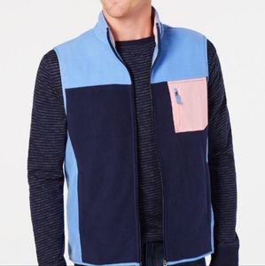 Club Room fleece vest L